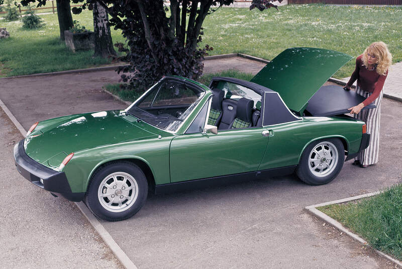 VW-Porsche 914, Seitenansicht