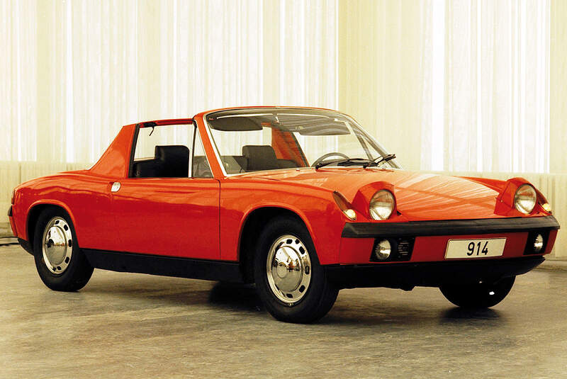 VW-Porsche 914, Seitenansicht