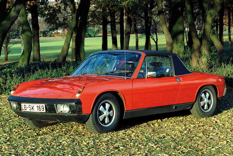 VW-Porsche 914, Seitenansicht