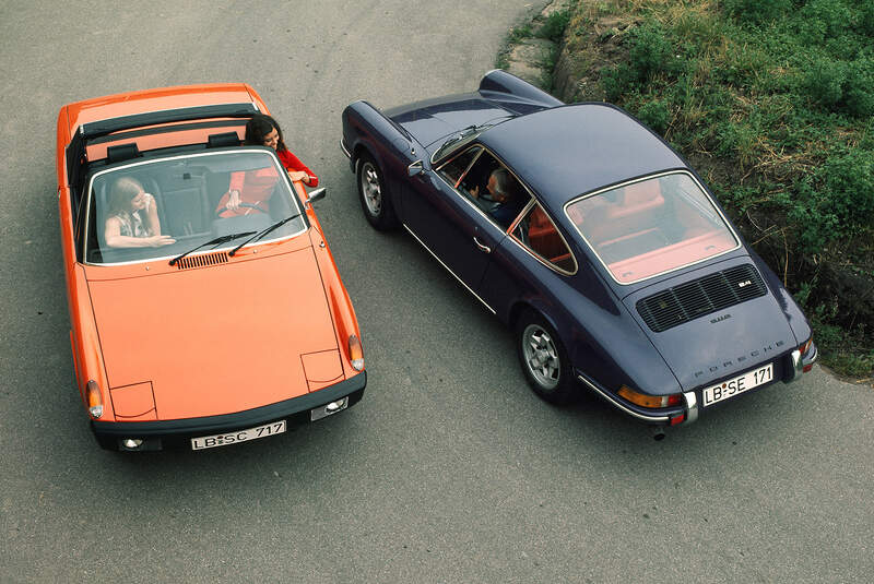 VW-Porsche 914, Seitenansicht