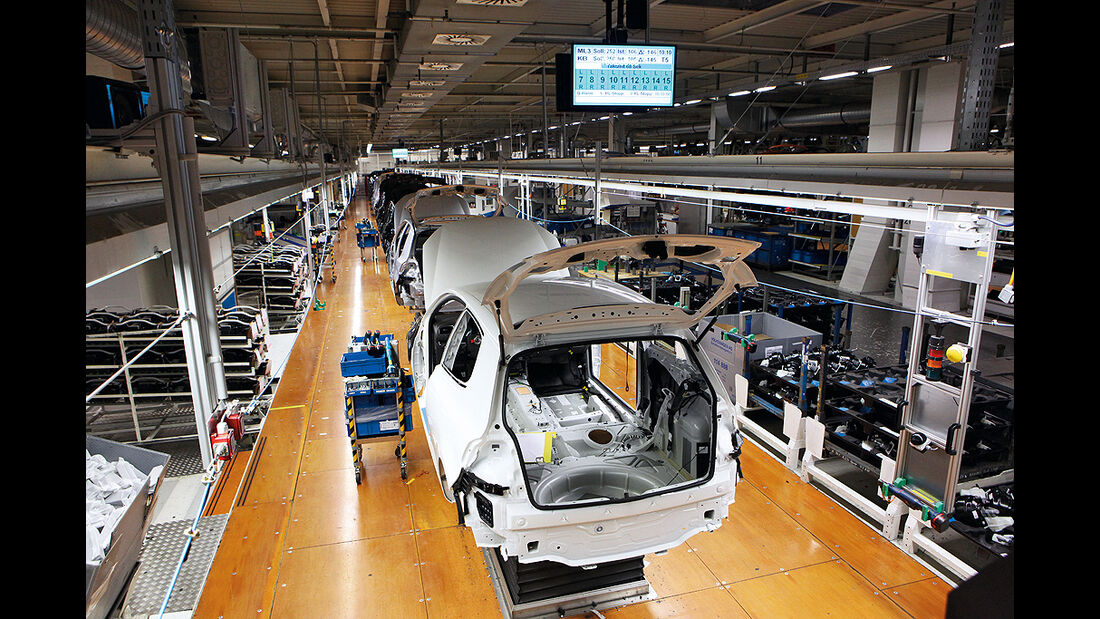 VW-Produktion, Autoproduktion