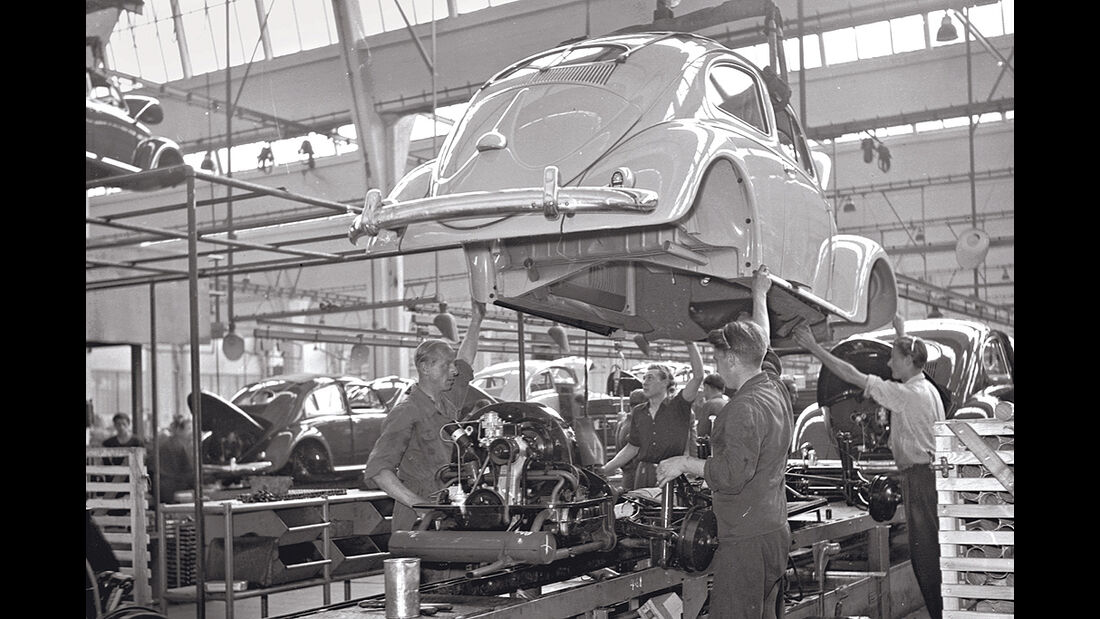 VW-Produktion, Autoproduktion