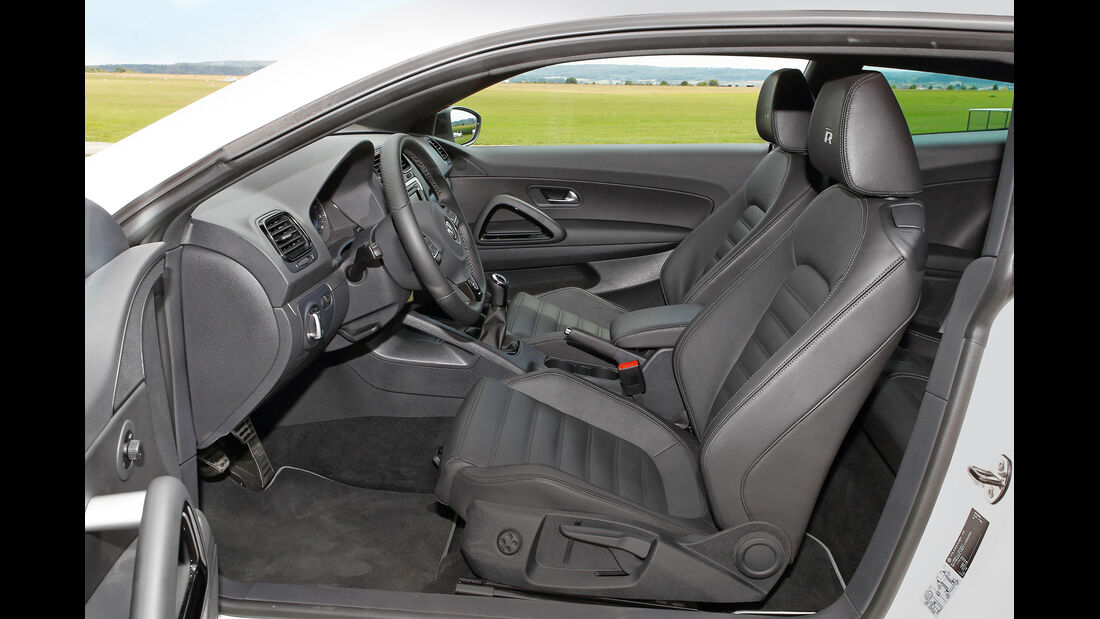VW Scirocco, Cockpit, Fahrersitz