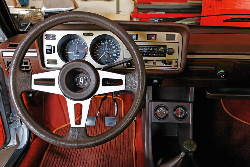VW Scirocco GL, Cockpit