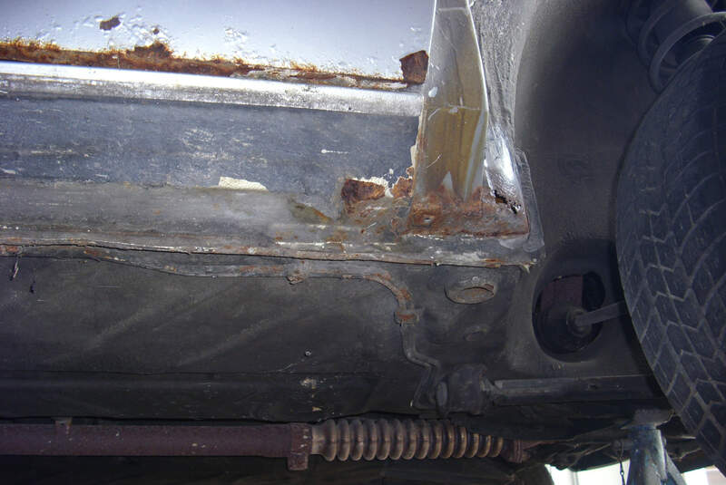 VW Scirocco GL, Rost