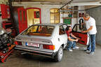VW Scirocco GL, Tür, Arbeiten