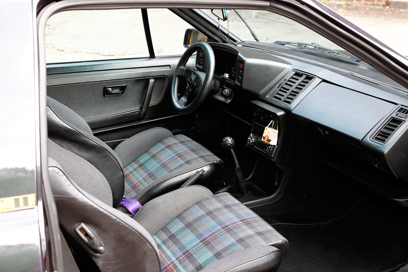 VW Scirocco GT II, Cockpit