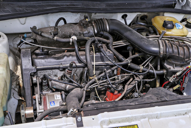 VW Scirocco GTI Kamei X1, Motorraum
