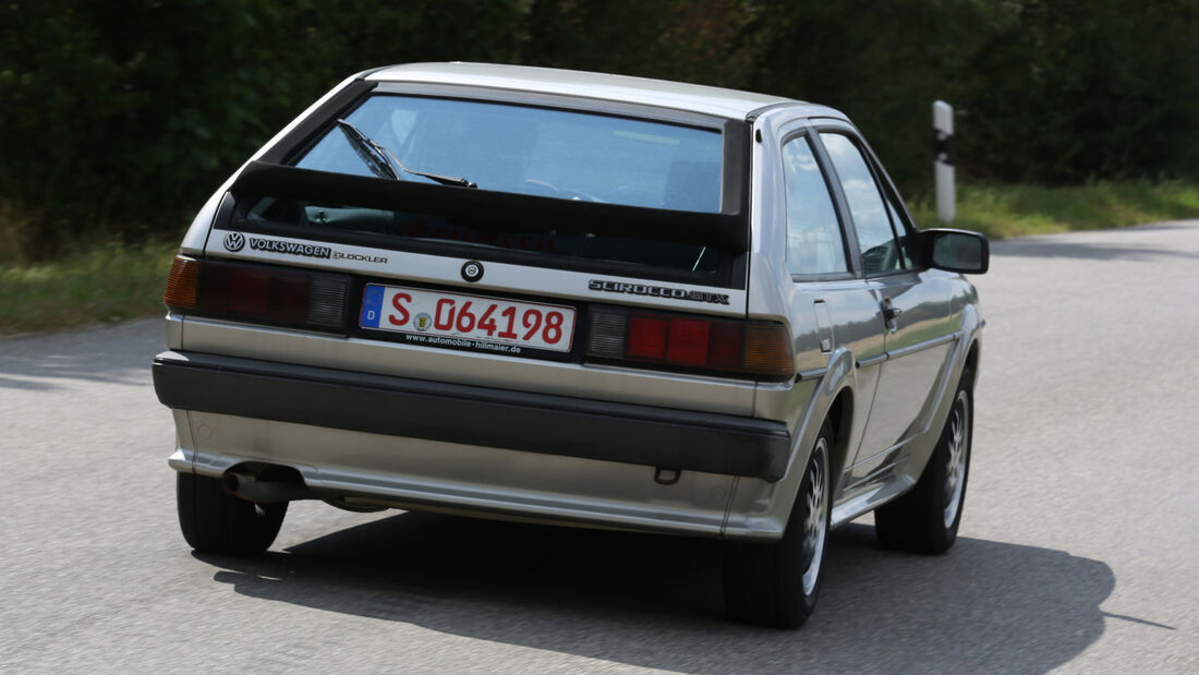 VW Scirocco GTX, Heckansicht