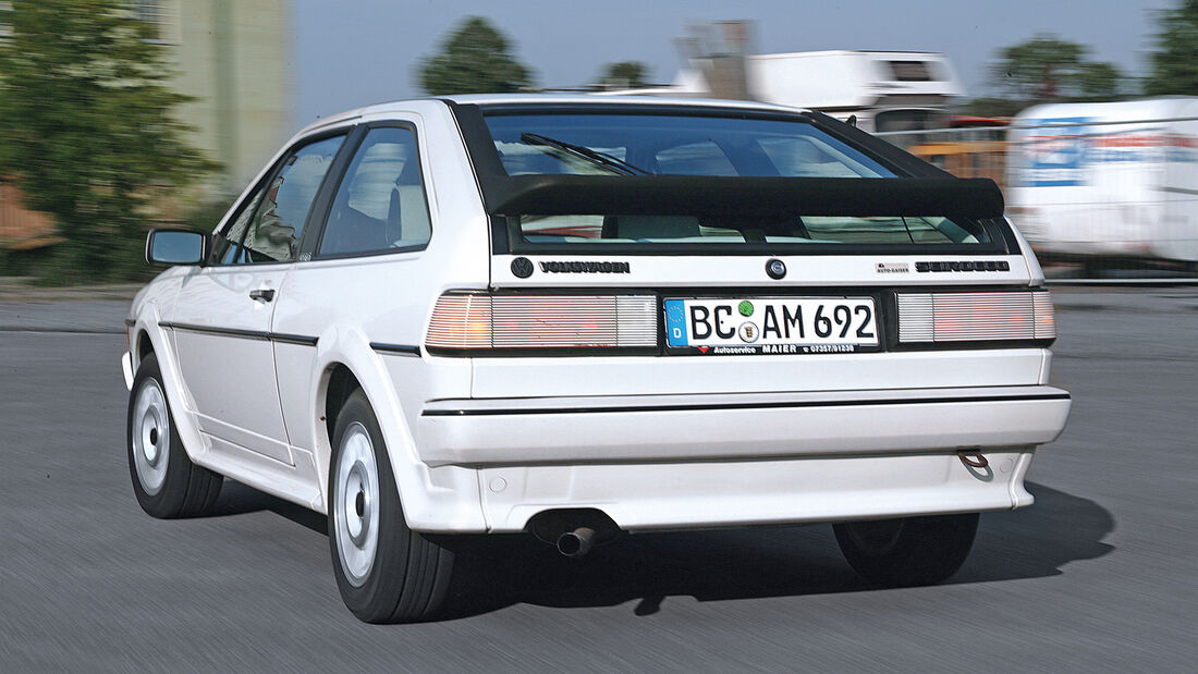 VW Scirocco II, Heckansicht