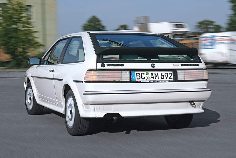 VW Scirocco II, Heckansicht