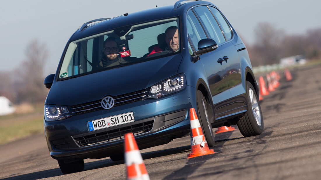 VW Sharan 1.4 TSI, Frontansicht