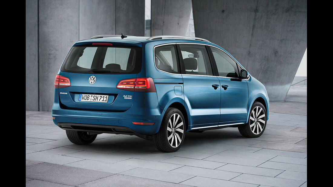 VW Sharan, Facelift 2015