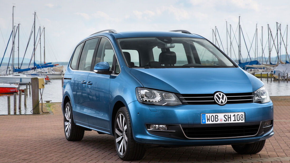 VW Sharan Facelift Fahrbericht 2015