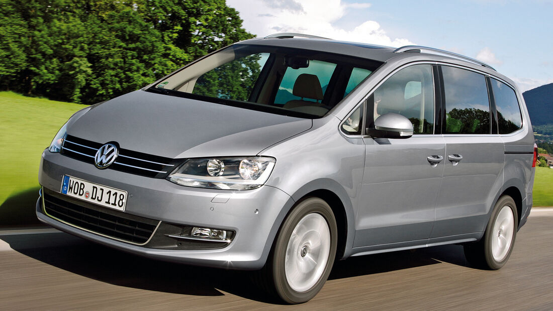 VW Sharan, Frontansicht