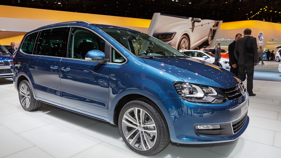 VW Sharan - Van - Genfer Autosalon 2015