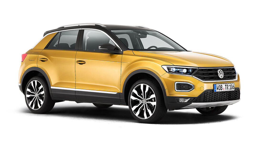 VW T-Roc (2018) 3/4 Front 