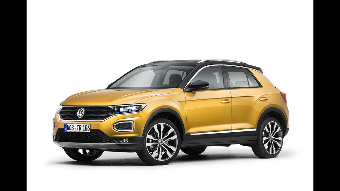 VW T-Roc (2018) 3/4 Front 