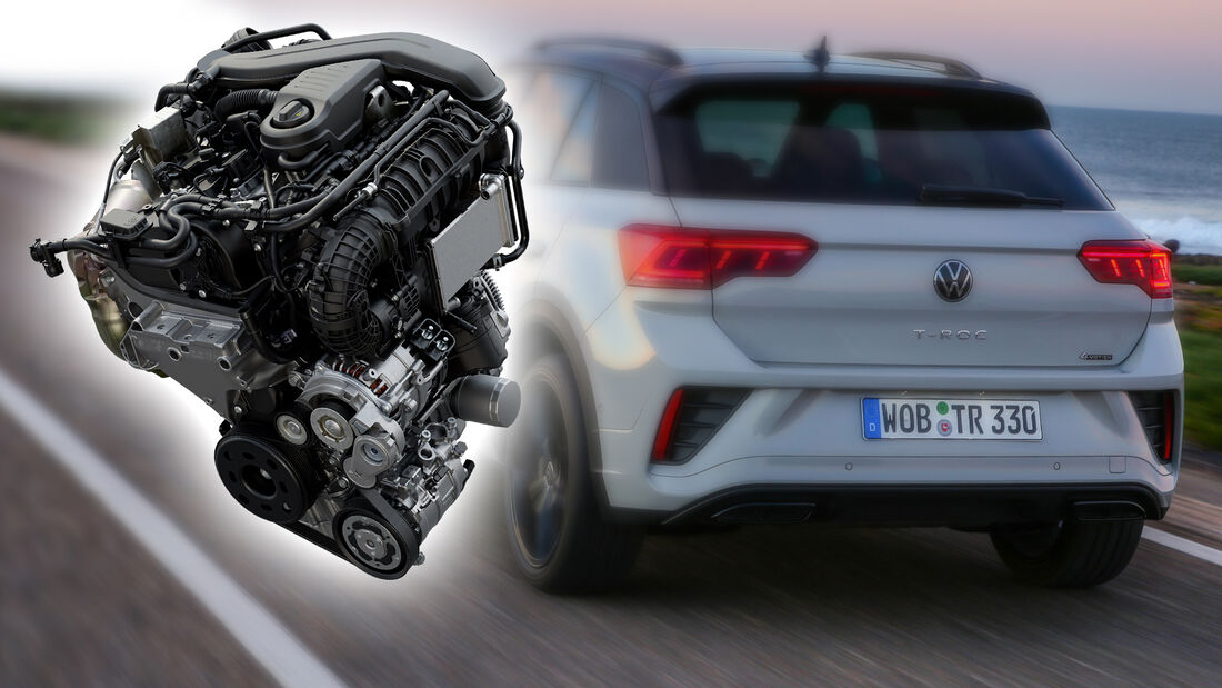 VW T-Roc Motor EA 211 Evo 2 1.5 TSI Update