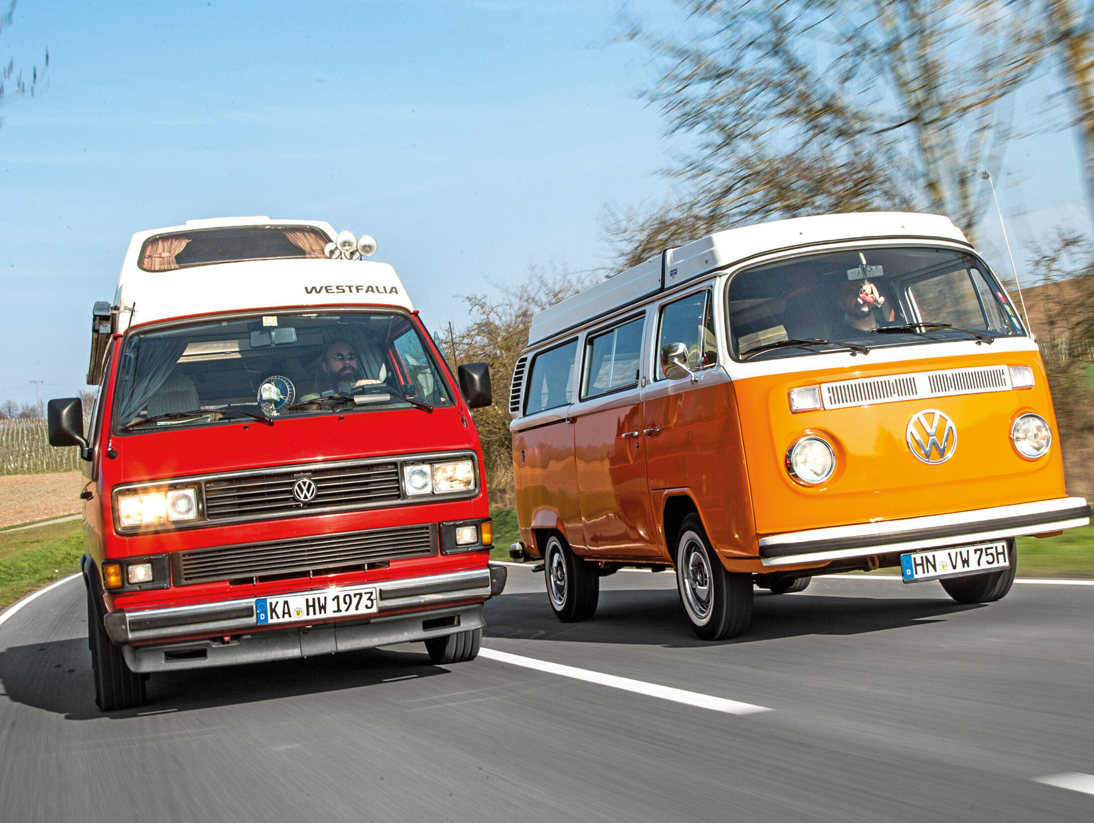 Im Bulli-Camper ab auf Weltreise - VW T2 und T3 Westfalia