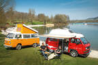 VW T2, VW T3 Westfalia, Seitenansicht