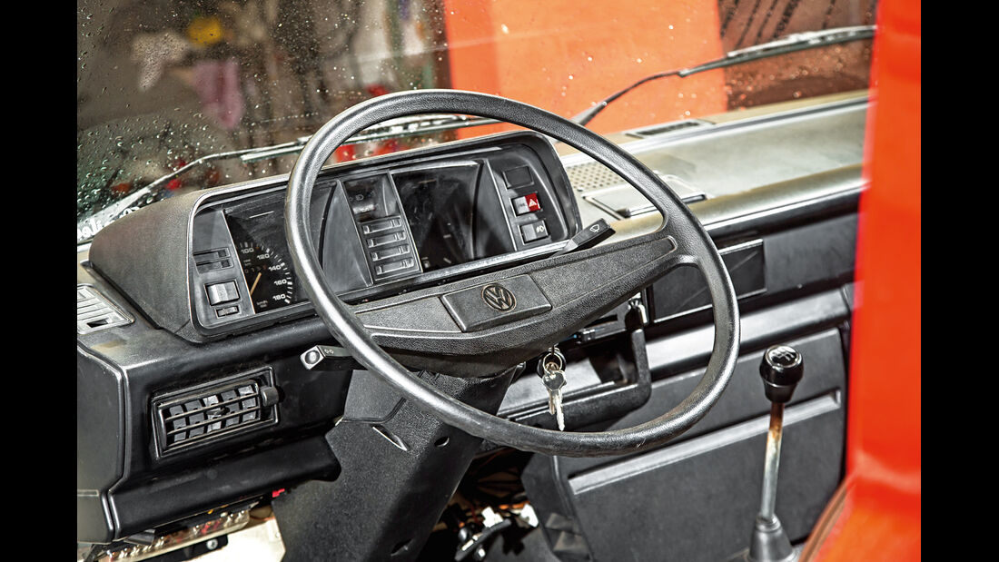 VW T3 1.6 TD, Cockpit