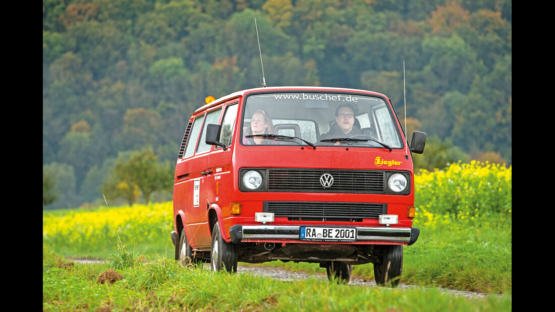 VW T3 1.6 TD, Frontansicht