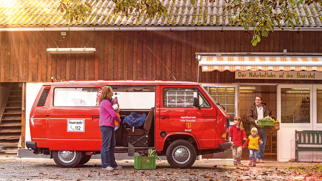 VW T3 1.6 TD, Seitenansicht