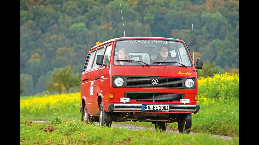 VW T3, Frontansicht