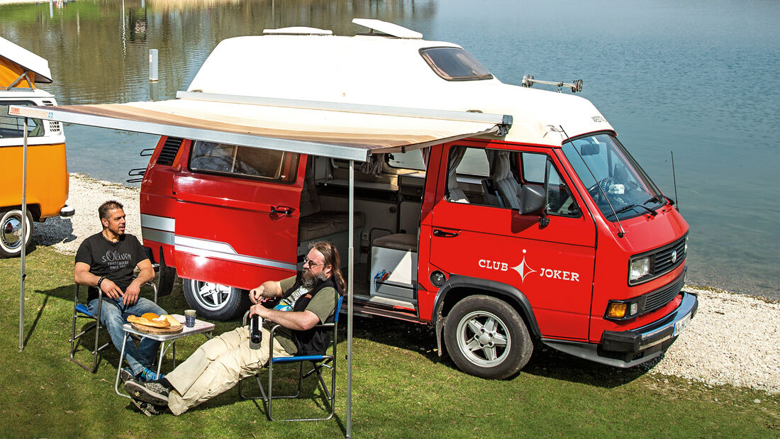 VW Bus T3 Camper , einer der letzten.MFK OKTOBER 22