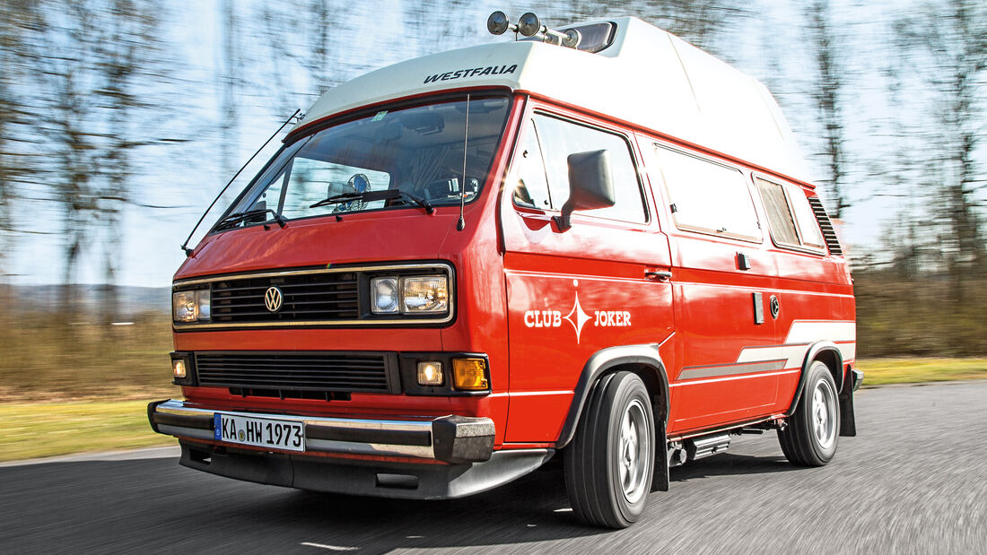 VW T3 Westfalia, Frontansicht