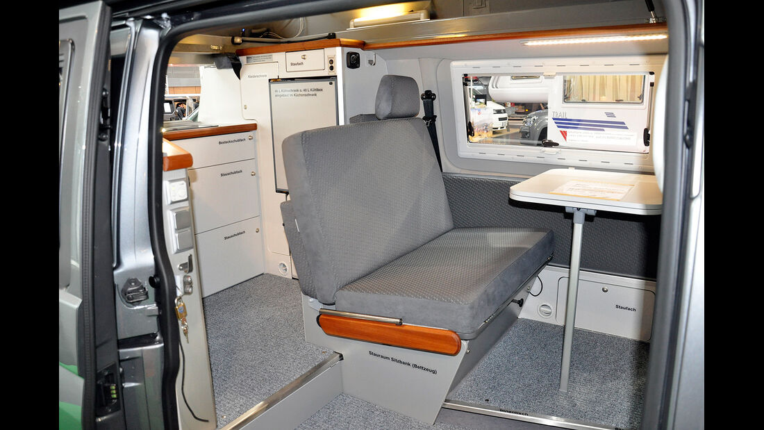 VW T5 Ausbauten, CampMobil, Caravan Salon 2014