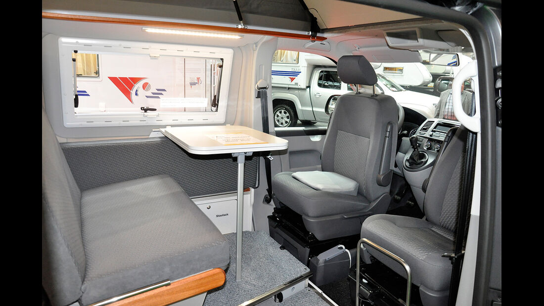 VW T5 Ausbauten, CampMobil, Caravan Salon 2014