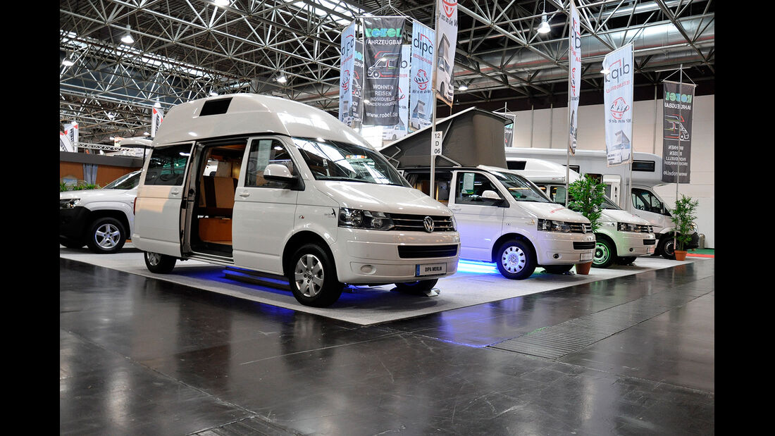 VW T5 Ausbauten, Dipa, Caravan Salon 2014