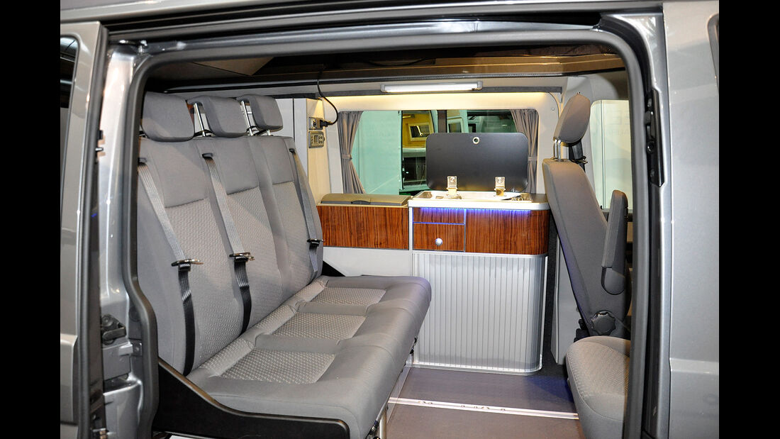 VW T5 Ausbauten, Reimo, Caravan Salon 2014