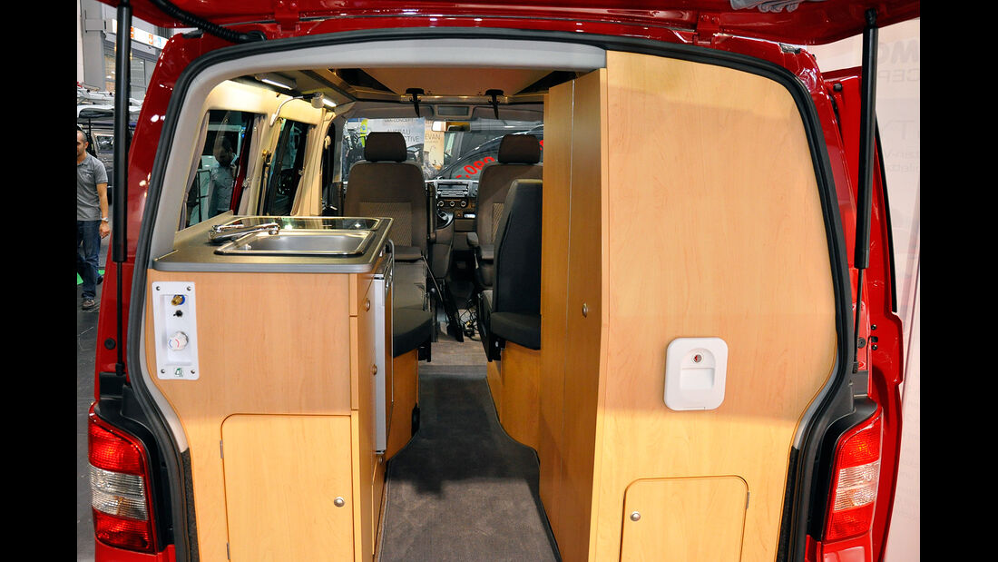 VW T5 Ausbauten, Reimo, Caravan Salon 2014