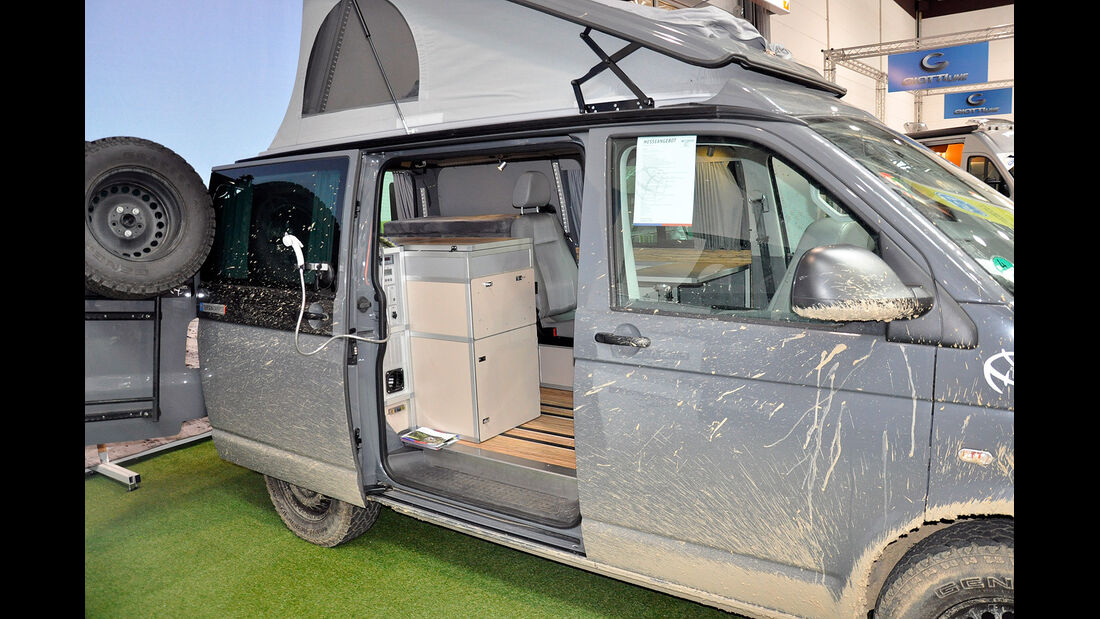 VW T5 Ausbauten, Terracamper, Caravan Salon 2014