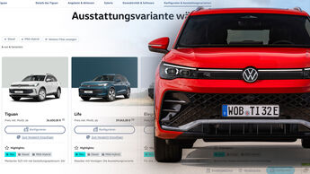 VW TIguan Konfigurator 2023