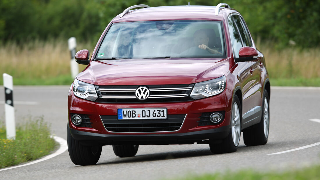 VW Tiguan 1.4 TSI  1.4 TSI 4Motion, Frontansicht