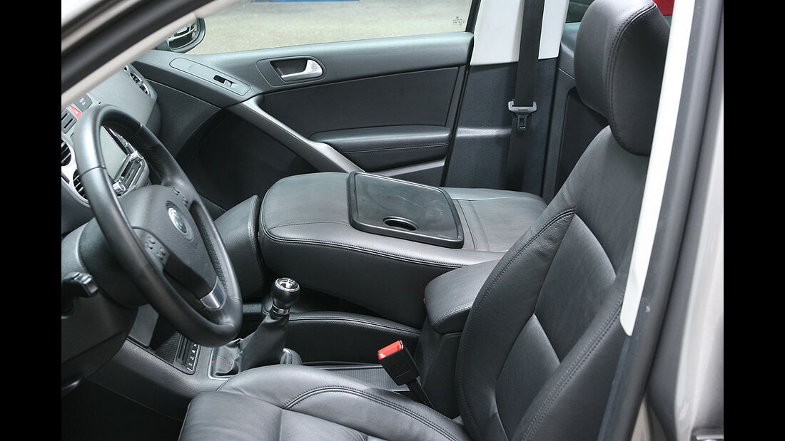 VW Tiguan 1.4 TSI 4Motion, Cockpit, Innenraum