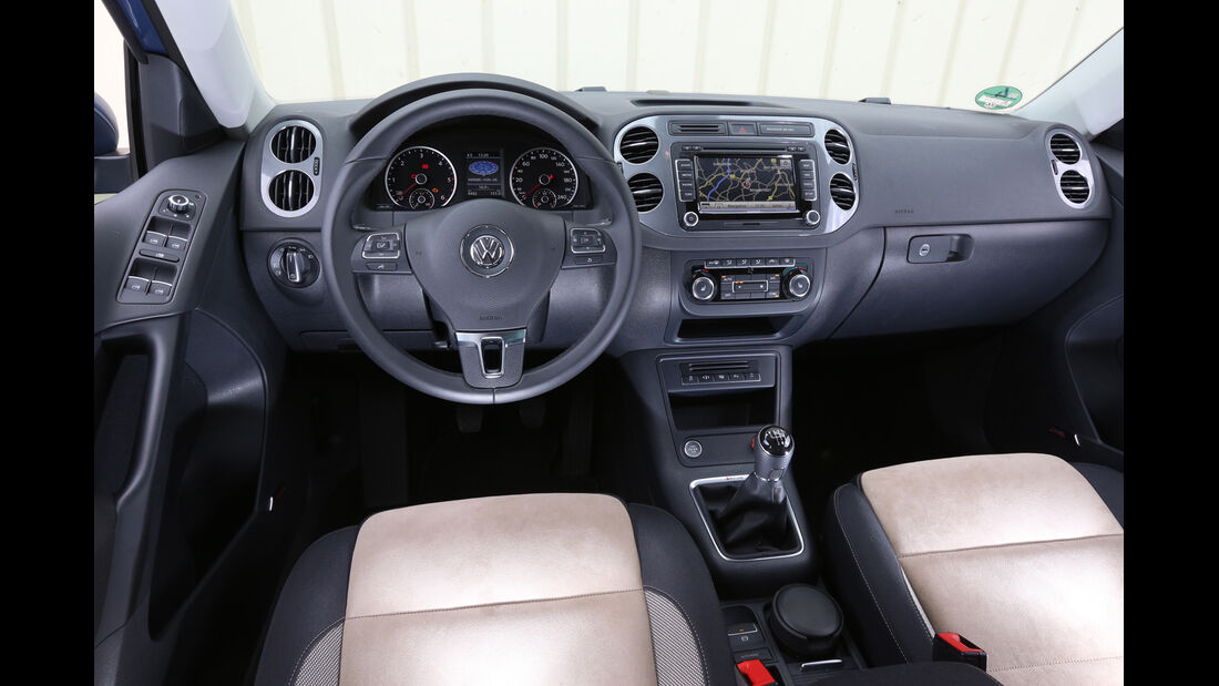 VW Tiguan 2.0 TDI 4Motion BMT, Cockpit