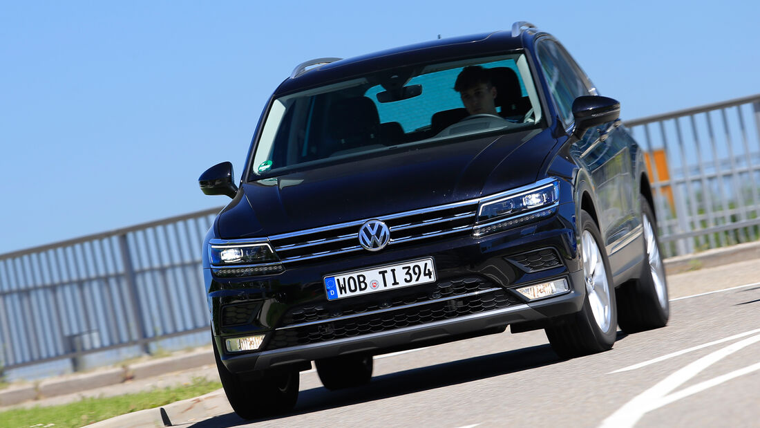 VW Tiguan 2.0 TDI 4Motion, Frontansicht