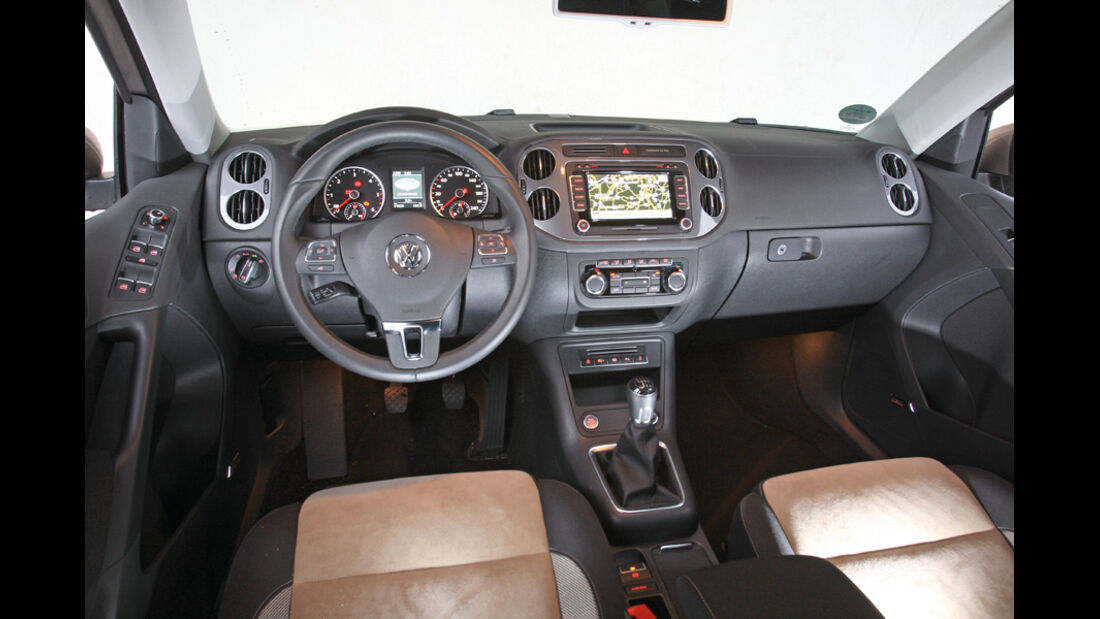 VW Tiguan 2.0 TDI 4motion BMT, Cockpit