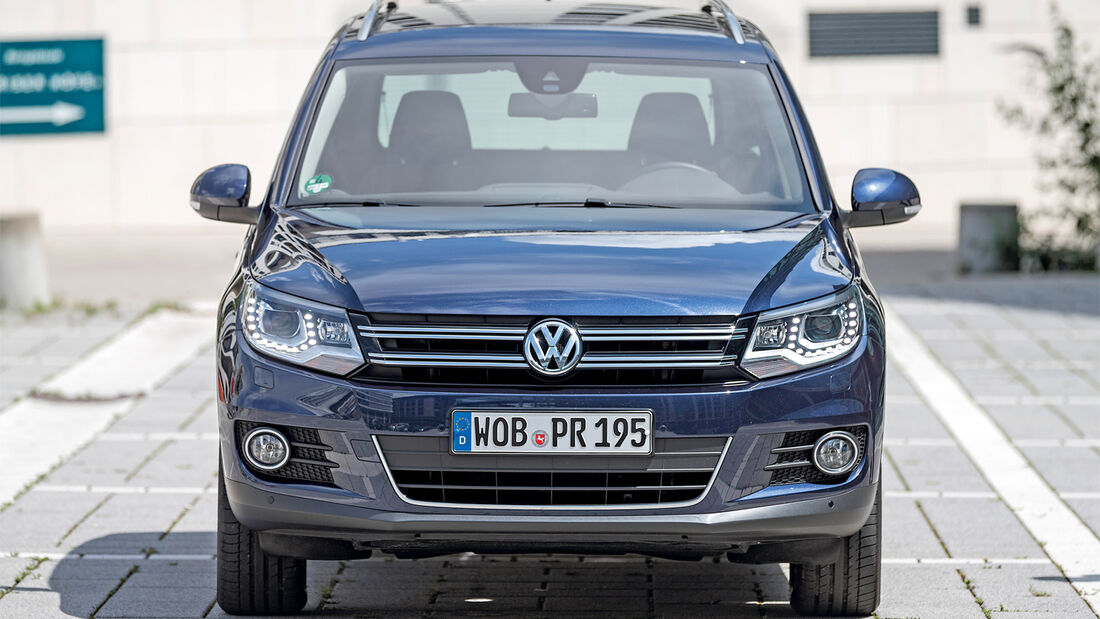 VW Tiguan 2.0 TDI BMT, Frontansicht