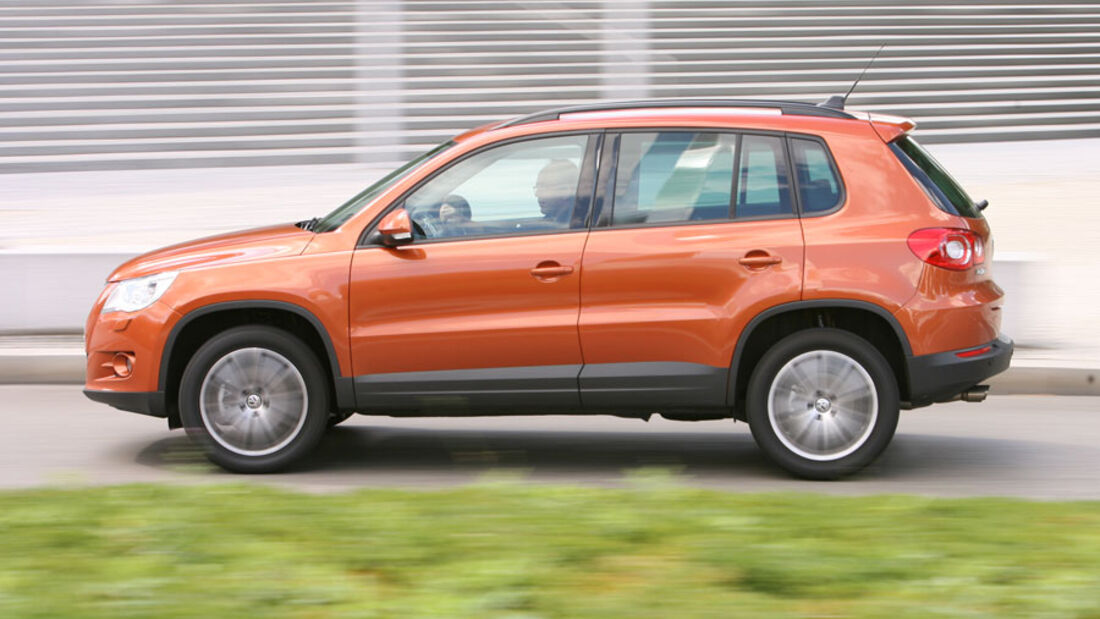 VW Tiguan: Kompakt-SUV mit Einstiegs-Diesel im Test