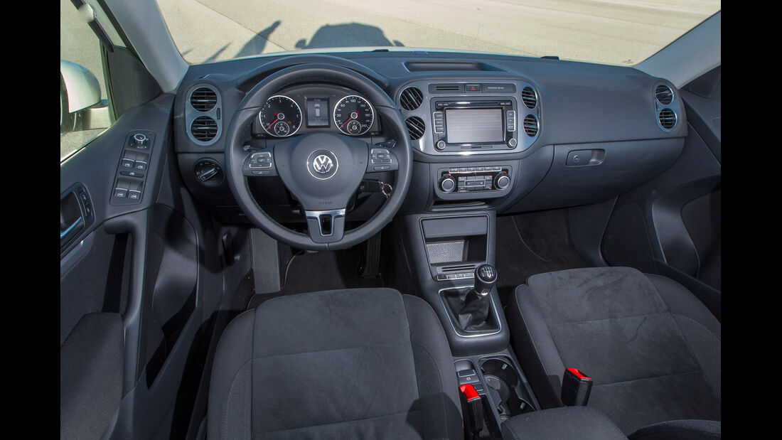 VW Tiguan 2.0 TDI, Cockpit
