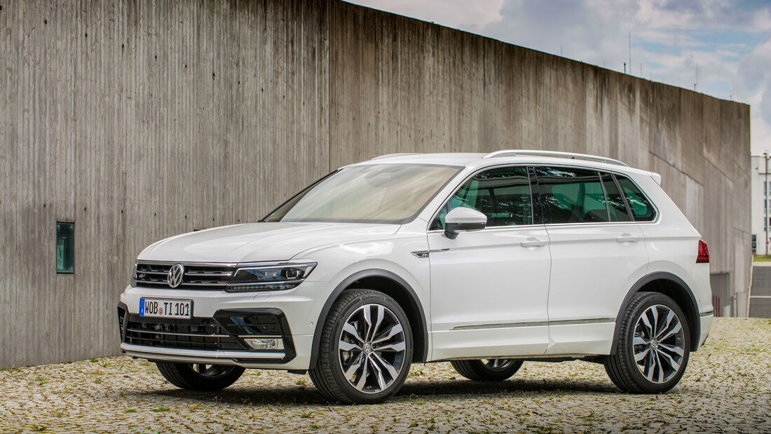 VW Tiguan 2.0 TDI SCR 4Motion, Seitenansicht