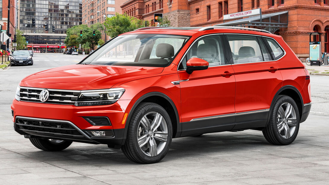 VW Tiguan Allspace Premiere Detroit 2017