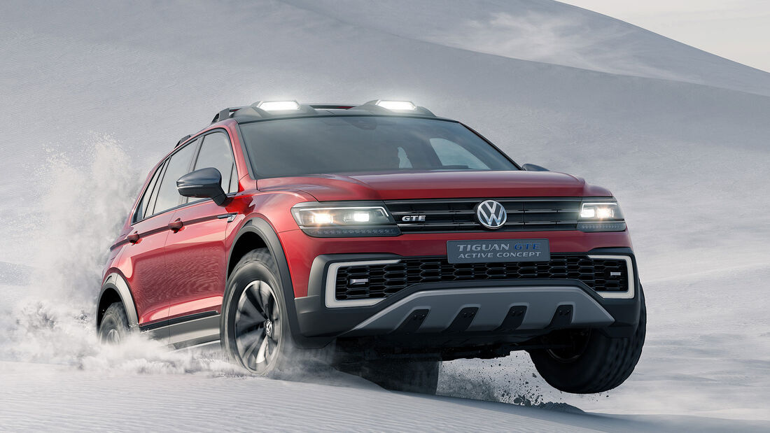 VW Tiguan GTE Active Concept Sperrfrist 10.1.