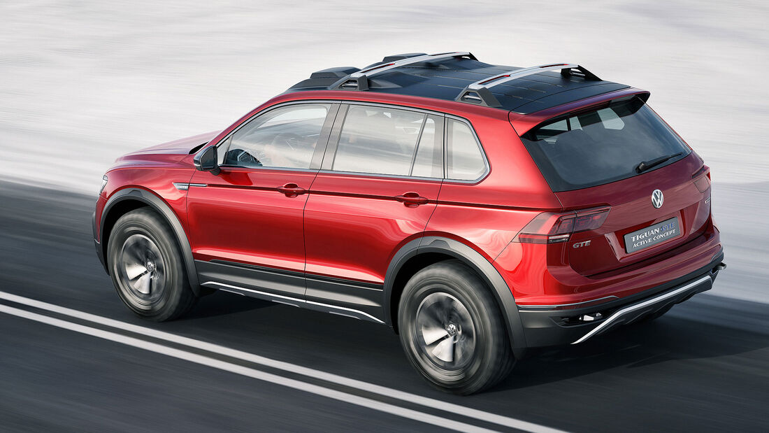 VW Tiguan GTE Active Concept Sperrfrist 10.1.